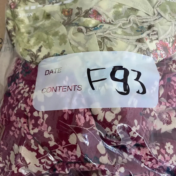 Tabloid womens 3x mini skirt green floral fairy whimsical garden y2k colorful - Picture 8 of 8